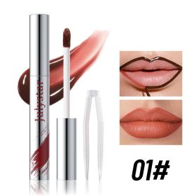 Long Lasting Peel Off Lip Liner, Matte Liquid Lip Stain Pencil, Waterproof And Smudge Proof Lip Plumper, Easy To Apply Lip Tattoo Makeup For Wome (Option: 1)