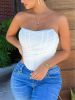 Women's Solid Color Bustier shapewear